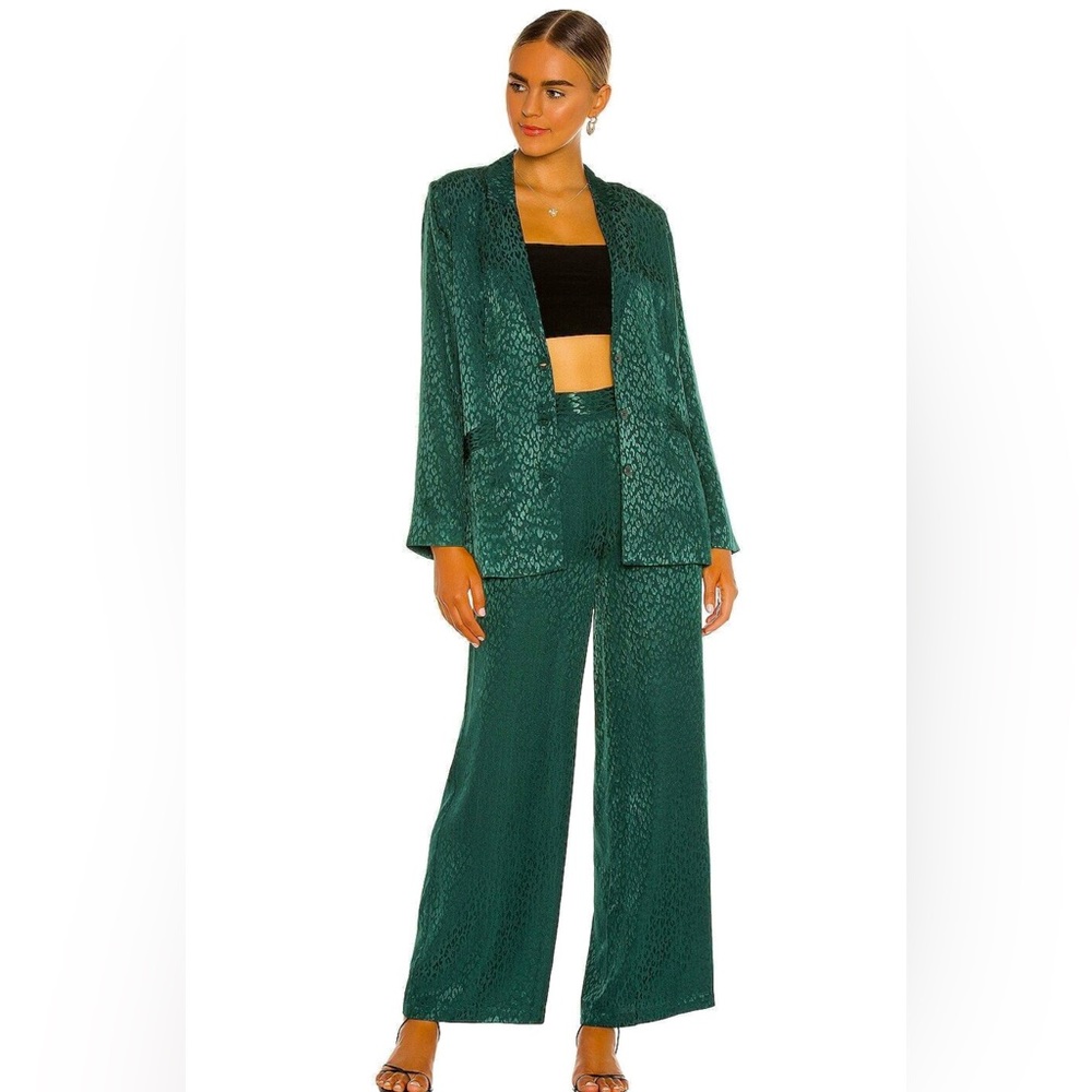 L*Space Harlow Wide Leg Pant in Ultramarine Green - NWT - Size 0 - $130